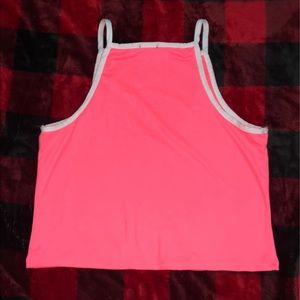Rue21 Cropped Tank Top bright Pink